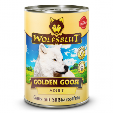 Wolfsblut konz. Golden Goose Adult 395g - husa s batáty