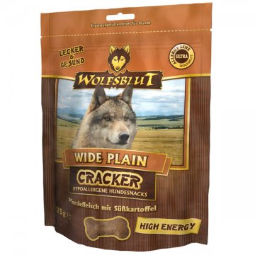 Wolfsblut Cracker Wide Plain High Energy 225g - kůň