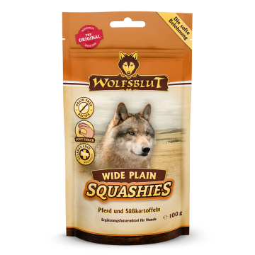 Wolfsblut Squashies Wide Plain 100g - kůň