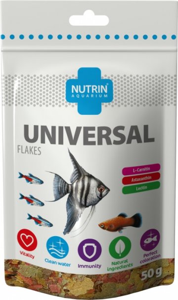 NUTRIN Aquarium - Universal Flakes 50g (250ml)