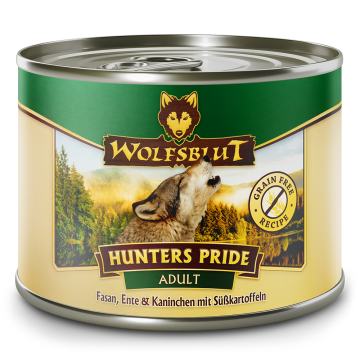 Wolfsblut konz. Hunters Pride Adult 200g - bažant, koza, králík