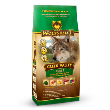 Wolfsblut Green Valley Adult 2kg - jehněčí a losos