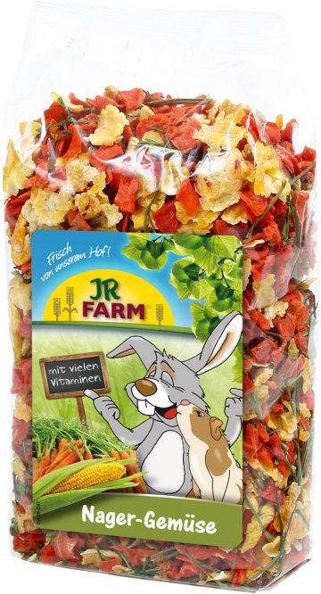 JR Farm Zelenina pro hlodavce 150 g