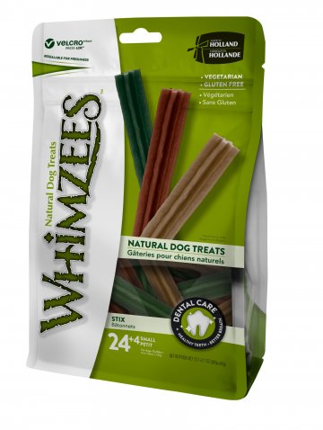 Whimzees Dental Stix S 15g 24+4ks