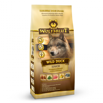 Wolfsblut Wild Duck Senior 12,5kg - kachna s brambory